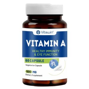Vitamin A 10000 IU Capsules – Eye & Immunity Support (60 Softgels)