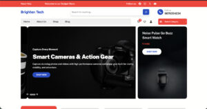 Brighten Tech – Modern Technology E-Commerce Website
